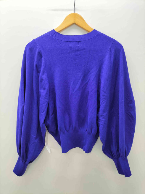 ユナイテッドアローズグリーンレーベルリラクシング UNITED ARROWS green label relaxing W/AC パフニット クルーネック プルオーバー ―ウォッシャブル― レディース
